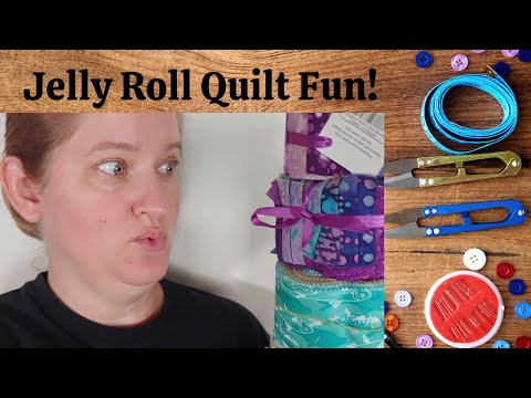 Jelly Roll Quilts - A review of Jelly Filled by Vanessa Goertzen