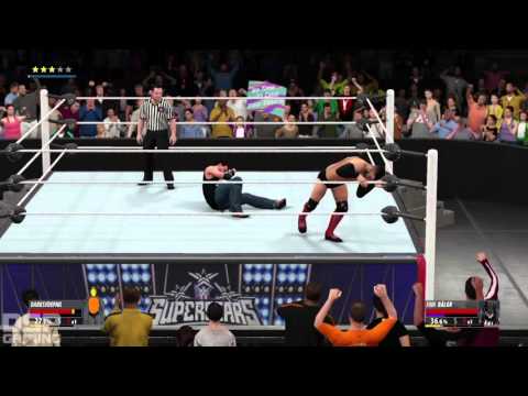 WWE2K16 My Career Mode pt23 - 1st Match vs. Finn Balor = OMFG!