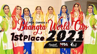 Bhangra world cup 2021 First Place  Punjabi Folk D