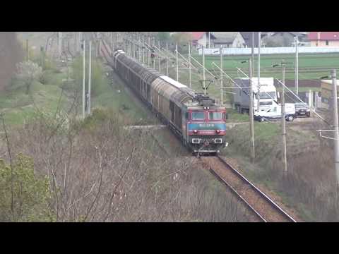Tren de marfa GFR cu EA494 si impins de  EA066 trece prin Suceava Vest - 22.04.2019