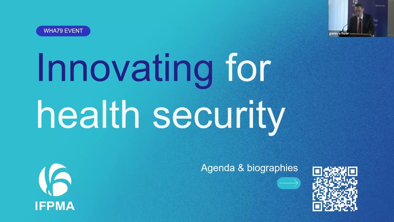 Innovating for health security WHA79 IFPMA