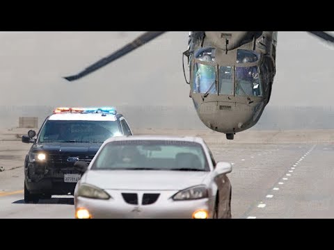 Craziest Police Helicopter Chases Caught on Camera