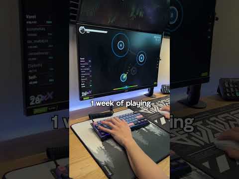 My 1 Month Osu! Progression!!!