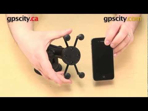 RAM Universal X-Grip Locking Suction Cup Mount: In Use (RAM-B-166-UN7U)