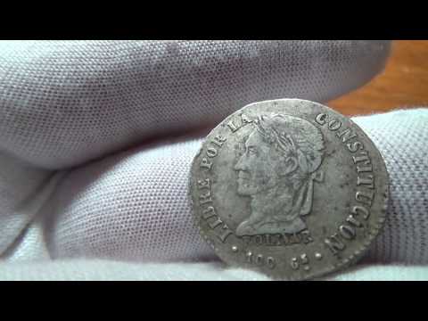 1862 Bolivia 2 Soles