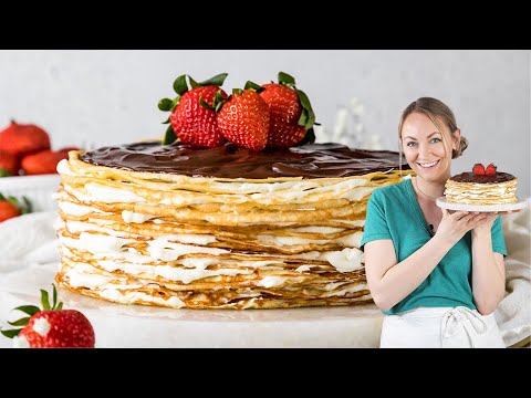 A Show-Stopping, 40 Layer Crepe Cake