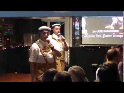 Hakkestamp in Café de Goude Leeuw in Berlicum door Huub Emmers & Toine van Vught #NieTeHouwe 2020