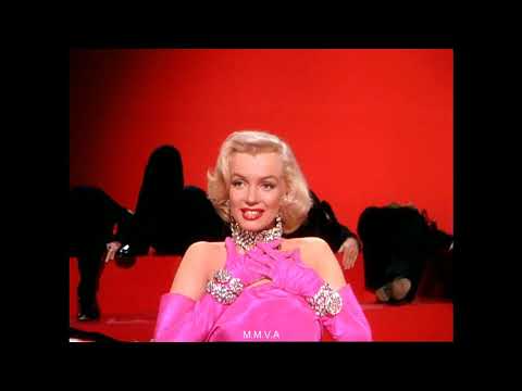 Marilyn Monroe in "Gentlemen Prefer Blondes" - "Diamonds Are A Girls Best Friend"