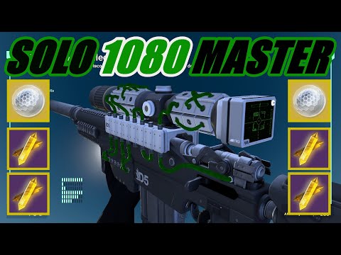 TITAN: Solo 1080 Master Nightfall W/Darci Exotic Sniper (Platinum) - Double Loot Week - Destiny 2