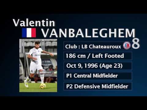 Valentin Vanbaleghem   CMF   DMF   LB Chateauroux
