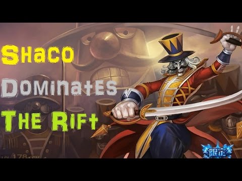 Shaco pure Domination :p [League of Legends] Infernal Shaco - Full Gameplay