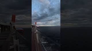 Two cruise ships sailing through the Caribbean at the same time 🚢