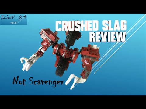 Aoyi Mech Crushed Slag | Not Scavenger | Transformers Review