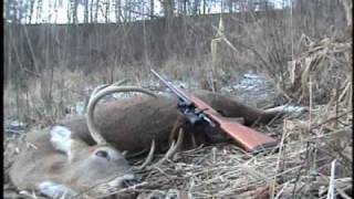 preview picture of video 'Deer Hunting, Robby Gilbert kills a PA rifle buck.'