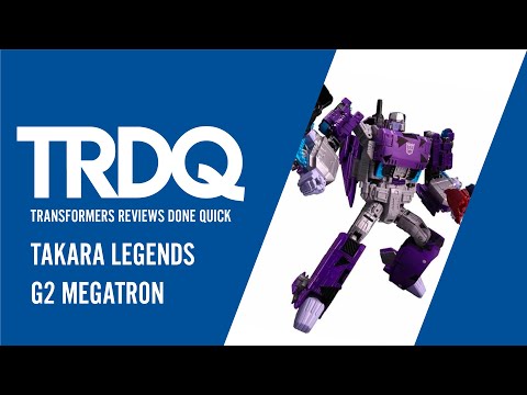 TRDQ: Takara Tomy Transformers Legends Megatron G2 LG-63 Review