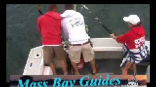 preview picture of video 'Fishing with Mass Bay Guides'