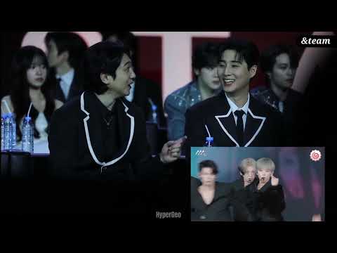 idols reaction to &TEAM 'Dear Hunter' | 241227 AAA 