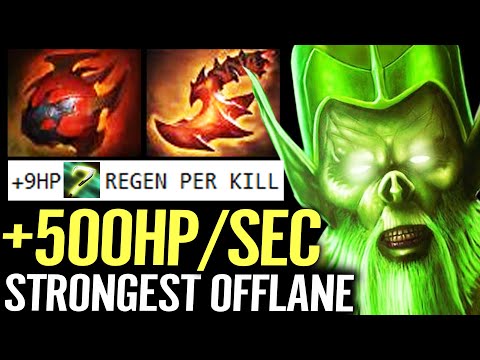 🔥 500+ HP/SEC 30Kills Necrophos Strongest Offlane — MAX Stack Reaper + Hearts WTF Dota 2 Pro