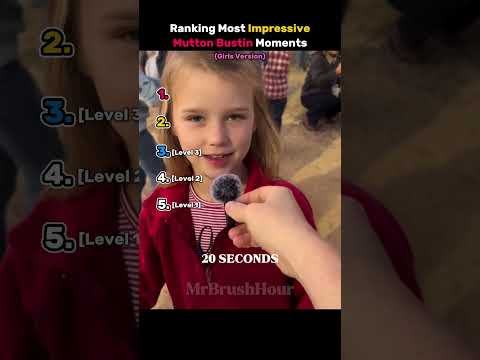 Ranking The Best Mutton Bustin Moments (Girls Version)