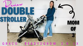 Graco Ready2Grow 2.0 LX | MUST HAVE Double Stroller | REVIEW from Mom of 3