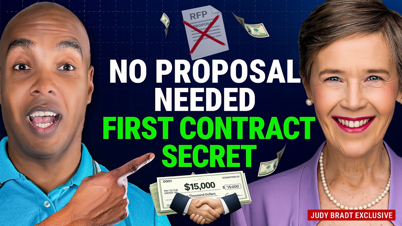 How I Got My First Federal Contract Without Writing a Single Proposal