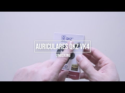 Unboxing Auriculares QKZ VK4