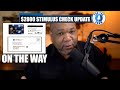 Third Stimulus Check Update + $2000 Stimulus Package NOW Third Stimulus Check Update + $2000 Stimulus Package NOW