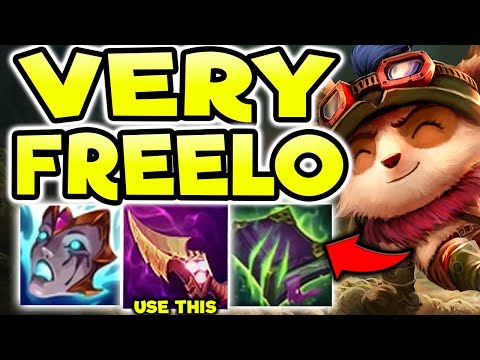 TEEMO TOP IS THE BEST TOPLANER FOR COUNTERING! - S12 TEEMO TOP GAMEPLAY! (Season 12 Teemo Guide)