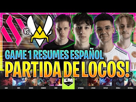 COMIENZA EL DUELO FRANCÉS! | BDSA vs VITB GAME 1 RESUMEN EU MASTERS CUARTOS DE FINAL LVP ESPAÑOL