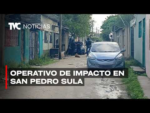 ¡BUSCAN A DESAPARECIDOS! Policía realiza allanamientos en la colonia Pradera de SPS