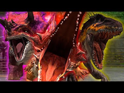 ALL 3 SUPER-HYBRIDS VS HYBRID SHOWDOWN!! - Jurassic World - The Game | Ep. 304