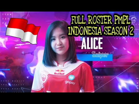 FINAL ROSTER 24 TIM PUBG PMPL SEASON 2 INDONESIA