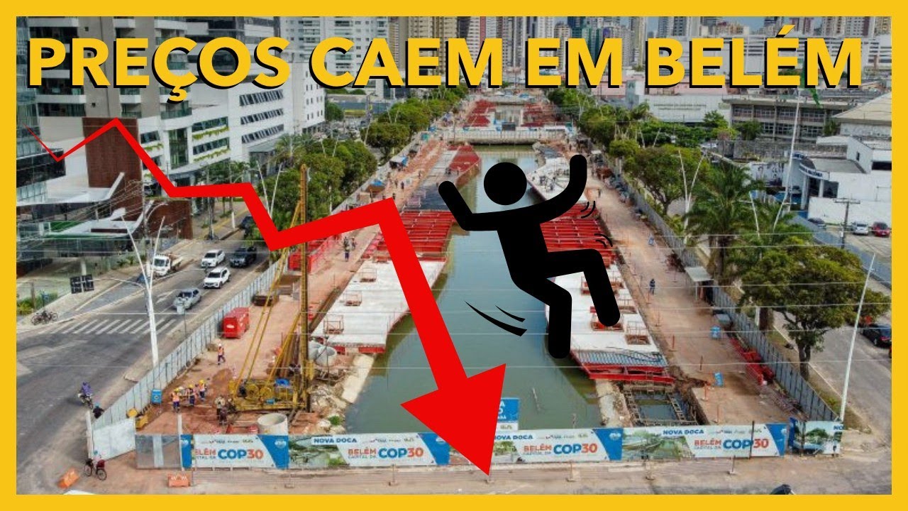 PREÇO DOS ALUGUÉIS em BELÉM para a COP 30 VOLTA A CAIR, mas NÃO FOI POR CAUSA DO ESTADO