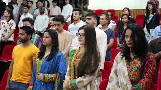 Afghanistan National Anthem, Sharda University
