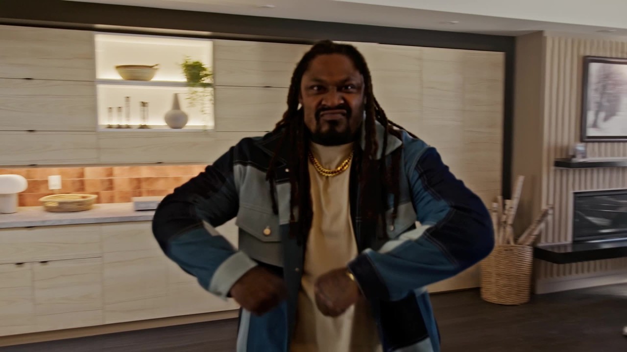 On the Set with Marshawn Lynch