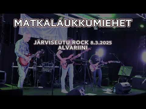 Matkalaukkumiehet live - Järviseutu Rock 25, Alvariini Areena