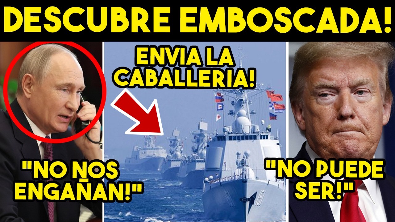 TRUMP HELADO! TRUENA RUSIA, FRACASA EMBOSCADA. EU SE ATORA, LANZAN ADVERTENCIA. HOY