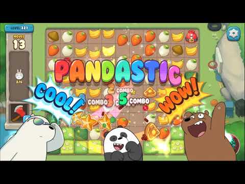 We Bare Bears match3 repairs level 321