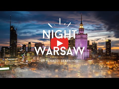 WARSAW BY NIGHT 2023 | MODERN WARSAW | WARSZAWA W NOCY
