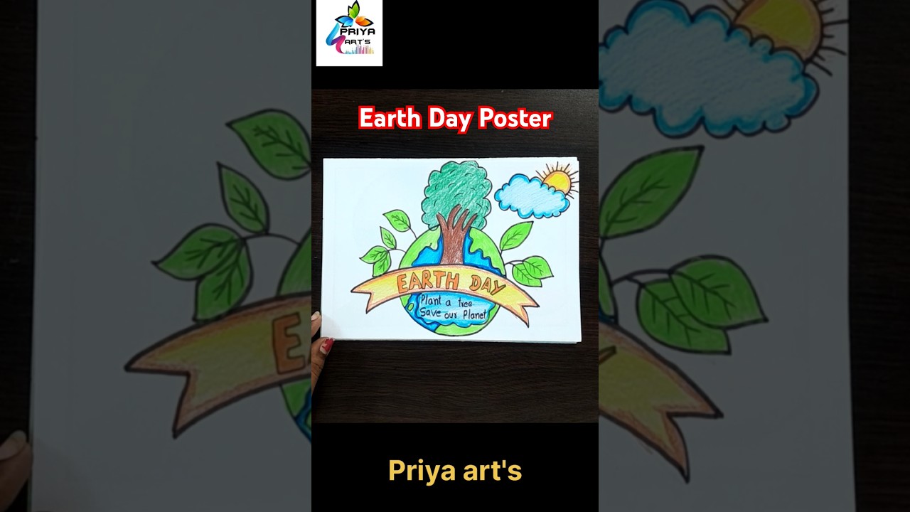 earth day poster | world earth day 2025 | earth day activity ideas | earth day project ideas | earth