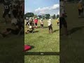 Big hit by small 8th grade running back in Iowa 😯