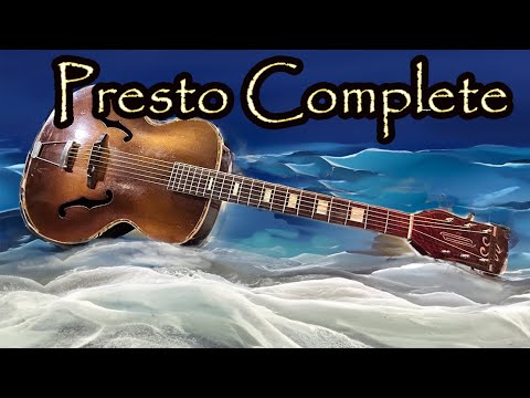 SS Stewart Guitar Full Restoration Start To Finish