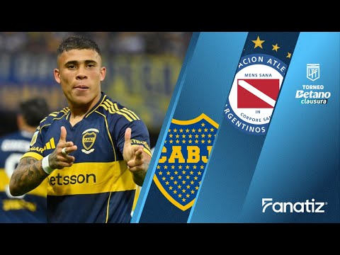 Boca Juniors 1 vs. 0 Argentinos Juniors - Game Highlights | #torneoclausura2025
