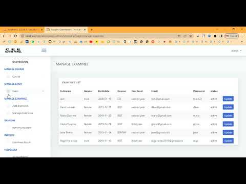 Online Exam Management System in PHP