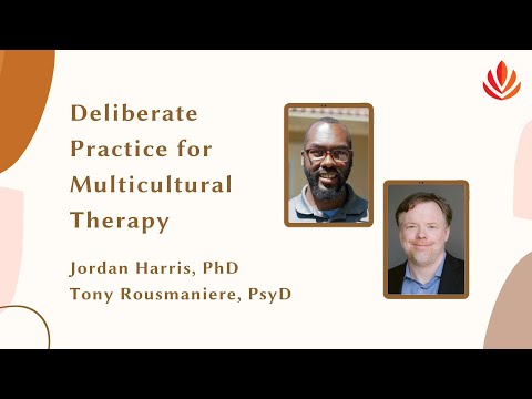 Deliberate practice for multicultural therapy webinar thumbnail