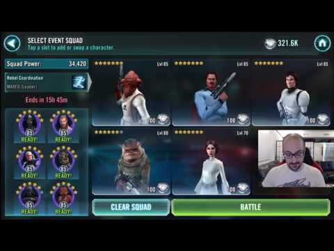 BISTAN COMBOS OP Rebel Team Guide // Star Wars Galaxy of Heroes SWGOH