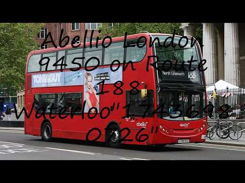 How to pronounce Abellio London 9450 on Route 188, Waterloo"17436980726" in Dutch?