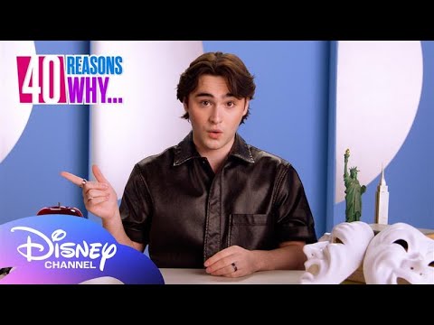 40 Reasons Why Joshua Colley Is Obsessed With Broadway! 🎭 | @disneychannel