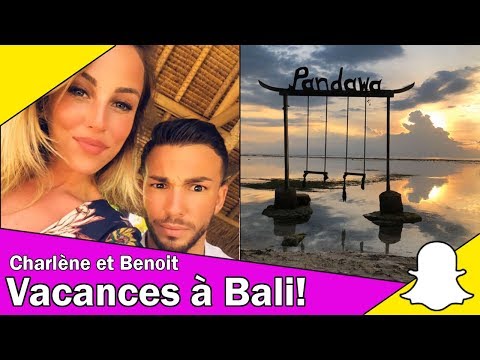 CHARLENE ET BENOIT (SECRET STORY 11) EN VACANCES A BALI