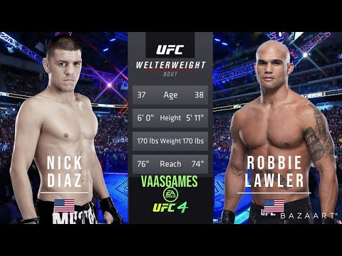 UFC 266 | Nick Diaz vs Robbie Lawler 2 | Full Fight